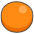 Orange Circle Emoji from Kawaii Emoji Set