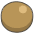 Brown Circle Emoji from Kawaii Emoji Set