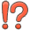 Exclamation Question Mark Emoji from Kawaii Emoji Set