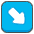 Down Right Arrow Emoji from Kawaii Emoji Set
