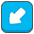 Down Left Arrow Emoji from Kawaii Emoji Set