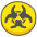 Biohazard Emoji from Kawaii Emoji Set