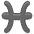 Pisces A Emoji from Kawaii Emoji Set