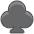 Club Suit A Emoji from Kawaii Emoji Set