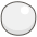 White Circle Emoji from Kawaii Emoji Set