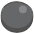 Black Circle Emoji from Kawaii Emoji Set