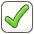 Check Mark Button Emoji from Kawaii Emoji Set