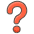 Question Mark Emoji from Kawaii Emoji Set