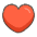 Red Heart Emoji from Kawaii Emoji Set
