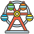 Ferris Wheel A Emoji from Kawaii Emoji Set