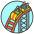 Roller Coaster A Emoji from Kawaii Emoji Set