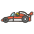 Racing Car A Emoji from Kawaii Emoji Set