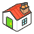 House A Emoji from Kawaii Emoji Set
