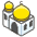 Mosque B Emoji from Kawaii Emoji Set