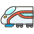 High Speed Train A Emoji from Kawaii Emoji Set
