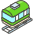 Tram Emoji from Kawaii Emoji Set