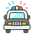 Oncoming Police Car Emoji from Kawaii Emoji Set