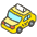 Taxi A Emoji from Kawaii Emoji Set