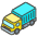 Delivery Truck A Emoji from Kawaii Emoji Set