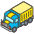 Articulated Lorry A Emoji from Kawaii Emoji Set