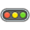 Horizontal Traffic Light Emoji from Kawaii Emoji Set