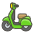 Motor Scooter A Emoji from Kawaii Emoji Set