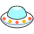 Flying Saucer B Emoji from Kawaii Emoji Set