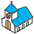 Church A Emoji from Kawaii Emoji Set