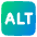 Alt Icon from Plump Gradient Set