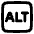 Alt Icon from Plump Remix Set