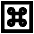 Command Square Icon from Sharp Remix Set