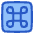 Command Square Icon from Plump Duo Set