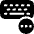 Keyboard Badge Ellipsis Setting Icon from Ultimate Bold Set
