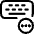 Keyboard Badge Ellipsis Setting Icon from Ultimate Regular Set