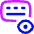Keyboard Badge Eye View Icon from Flex Neon Set