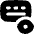 Keyboard Badge Eye View Icon from Flex Solid Set