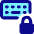 Keyboard Lock Icon from Core Pop Set