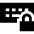 Keyboard Lock Icon from Sharp Solid Set