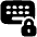 Keyboard Lock Icon from Plump Solid Set