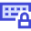 Keyboard Lock Icon from Sharp Duo Set