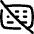 Keyboard Off Icon from Flex Line Set