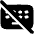 Keyboard Off Icon from Plump Solid Set
