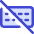 Keyboard Off Icon from Core Duo Set