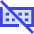 Keyboard Off Icon from Sharp Duo Set