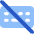 Keyboard Off Icon from Core Flat Set