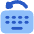 Keyboard Previous Language Icon from Plump Flat Set