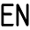 Language Keyboard En Icon from Ultimate Bold Set