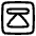 Projection Square Icon from Plump Line Set