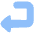 Return 1 Icon from Plump Flat Set