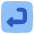Return 3 Icon from Plump Flat Set